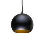 Світильник підвісний Atmolight Bowl P150 Black/Gold