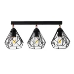 Світильник стельовий Bevel L165-450-3 Black