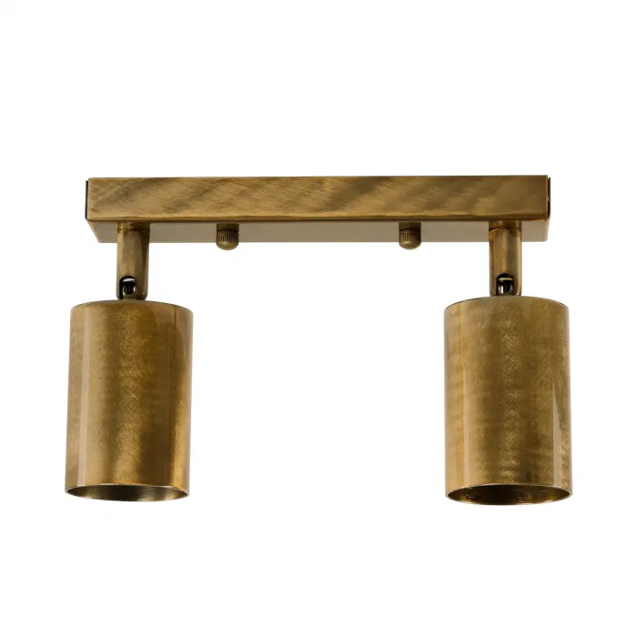 Светильник потолочный (спот) Chime GU10 L90-2 BrushGold