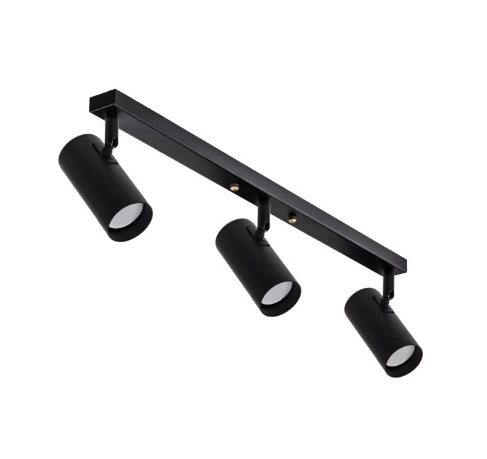 Світильник стельовий (спот) Pelikan GU10 L120-3 Black