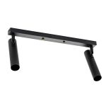 Світильник стельовий (спот) Stork L185-2 Black