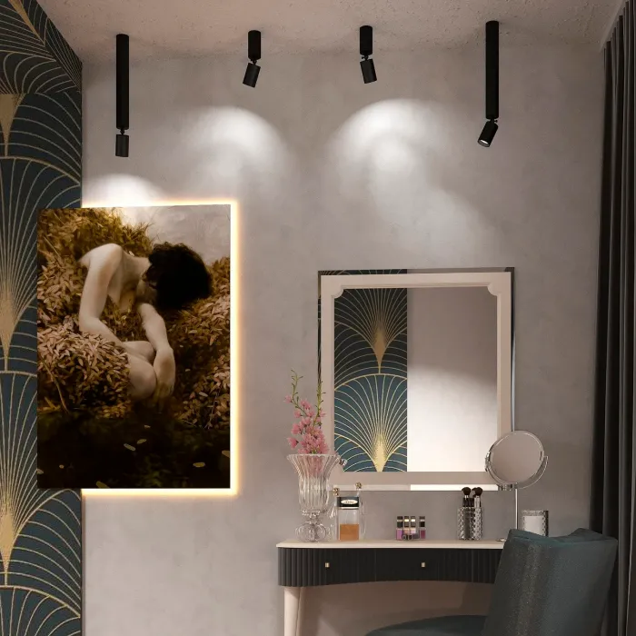 Світильник точковий Twin GU10 105-85 Black