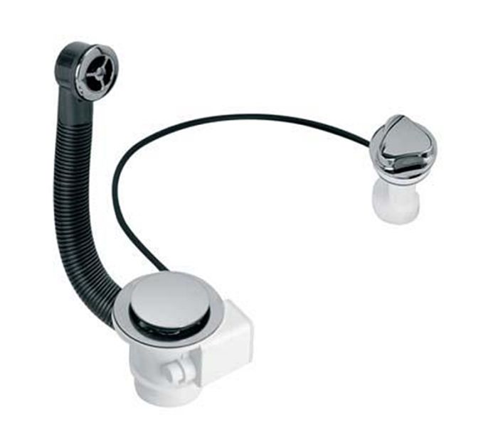 Сифон для кухонной мойки McAlpine (автомат) с переливом 11/2 x70 PUFS70-CP-25