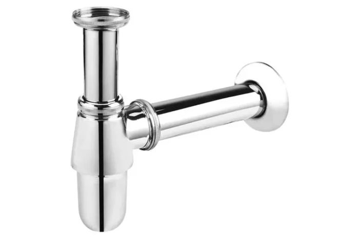 Сифон для кухонной мойки McAlpine без слива 1 1/2"х40мм хром