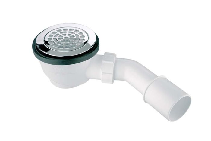 Сифон для піддона McAlpine 90 mm хром