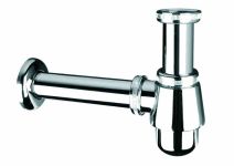 Сифон для умивальника McAlpine без зливу 1 1/4х32 високий Хром