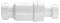 Сифон McAlpine с обратным клапаном 1 1/2"x50мм