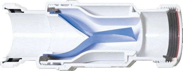 Сифон McAlpine с обратным клапаном 1 1/2"x50мм
