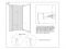 Душова кабіна 90*90 б/п, проф. сатин, скло прозр.(6мм), розсувні всередину ASIGNATURA Tinto