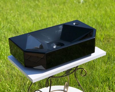 Умивальник «Тритон» R  Чорний А200 глянець