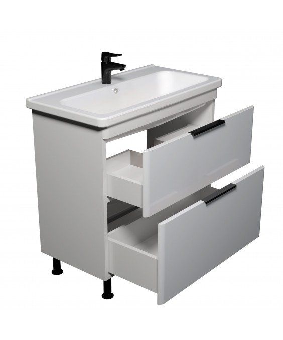 Тумба Freya 80 с умывальником Ipek 80