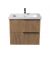 Тумба Grace 70-A з умивальником ID-70 дуб підсмажений