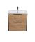 Тумба Line Craft 60 с умывальником Cosmo 60 дуб крафт