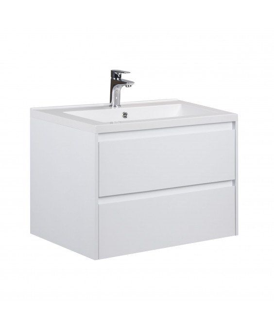 Тумба Marko 70-A з умивальником Cosmopolitan 70 біла