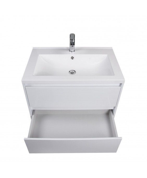 Тумба Marko 70-A з умивальником Cosmopolitan 70 біла