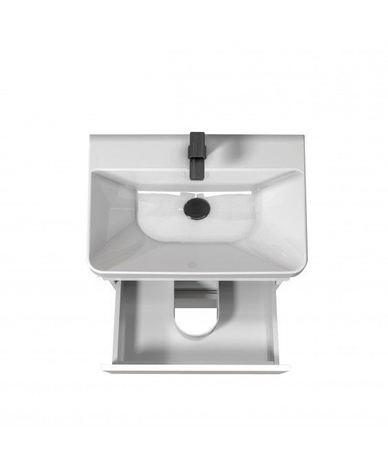 Тумба MoonShine 60 з умивальником Vivace 60 на ніжках