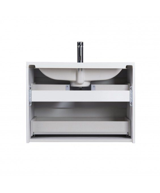 Тумба Octavio 70-A з умивальником Cosmopolitan 70 біла