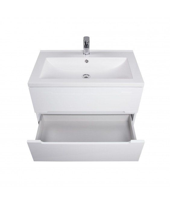 Тумба Octavio 70-A з умивальником Cosmopolitan 70 біла