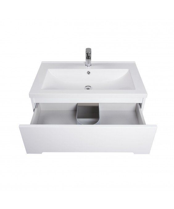 Тумба Octavio 70-A з умивальником Cosmopolitan 70 біла