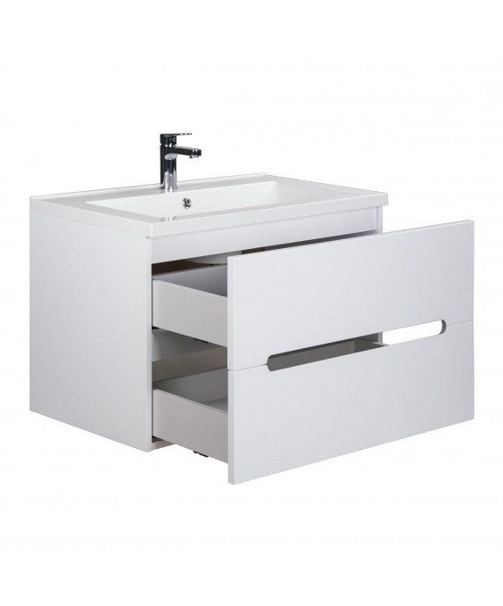 Тумба Octavio 70-A з умивальником Cosmopolitan 70 біла