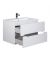 Тумба Octavio 80-A с умывальником Cosmopolitan 80 белая