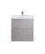 Тумба Палермо 70-U с умывальником ID-70 бетон светлый