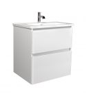 Тумба Палермо 70-U  з умивальником Creavit ID-70 біла