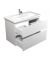 Тумба Палермо 90-U з умивальником ID-90 біла