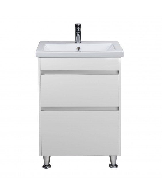 Тумба Prime 60 с умывальником Como 60 напольная