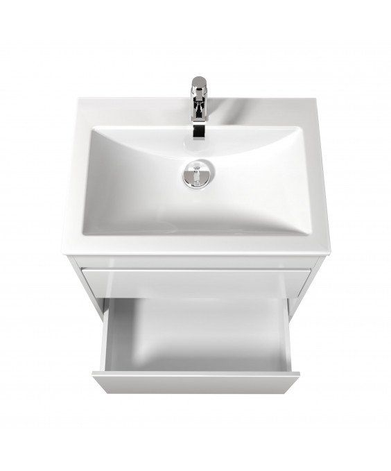 Тумба Prime 60 с умывальником Como 60 напольная