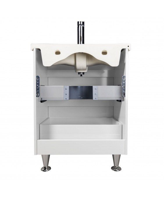 Тумба Prime 60 с умывальником Como 60 напольная