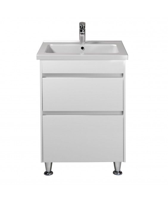 Тумба Prime 60 с умывальником Rodeo 60 напольная