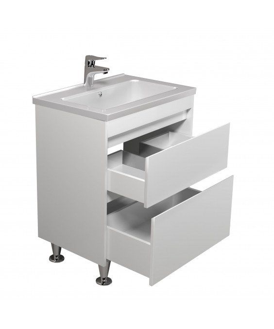 Тумба Prime 60 с умывальником Rodeo 60 напольная