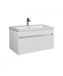 Тумба Prime 70-А с умывальником Cosmo 70 подвесная