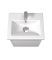 Тумба Сити 50-А с умывальником Como 50 подвесная белая