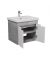 Тумба Smart Loft 60-A с умывальником Cersanit Como 60
