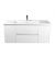 Тумба Сорренто 120-А с умывальником SU-120 подвесная белая