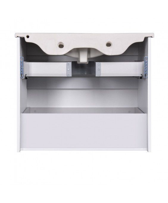 Тумба Straight 80-U с умывальником SU-80 напольная/подвесная