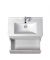 Тумба Straight 80-U с умывальником SU-80 напольная/подвесная