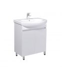 Тумба Temp 60 с умывальником Runa 60 белая