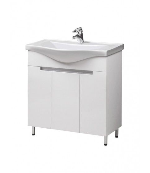 Тумба Тетріс 80 з умивальником Albatros 80