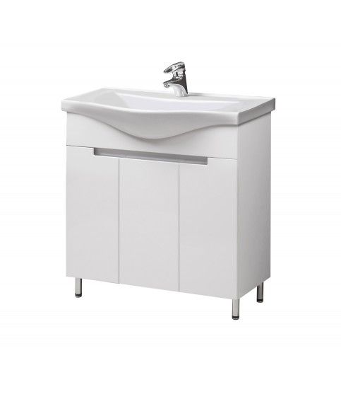 Тумба Тетріс 80 з умивальником Albatros 80