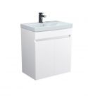 Тумба Urban 60-U з умивальником Sempre 60 біла універсальна