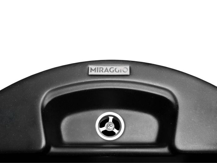 Кухонна мийка Miraggio VALENCIA чорна