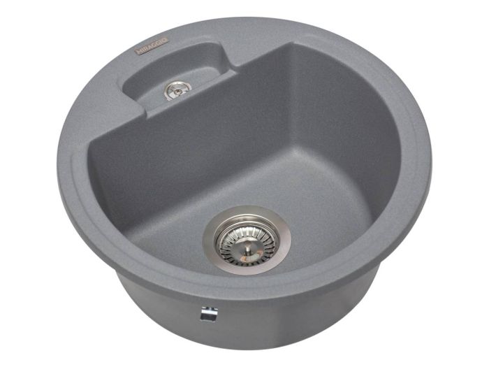 Кухонна мийка Miraggio VALENCIA сіра
