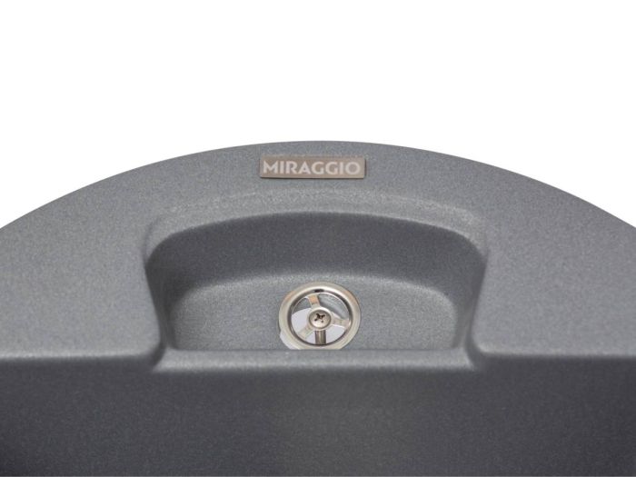 Кухонна мийка Miraggio VALENCIA сіра
