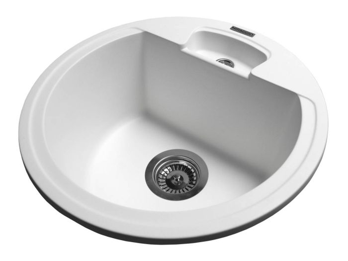 Кухонна мийка Miraggio VALENCIA біла