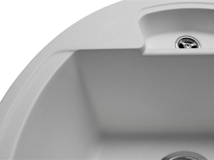 Кухонна мийка Miraggio VALENCIA біла