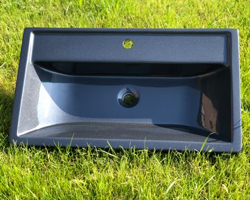 Умывальник «Венеция» 74 см Меланит H100 глянец