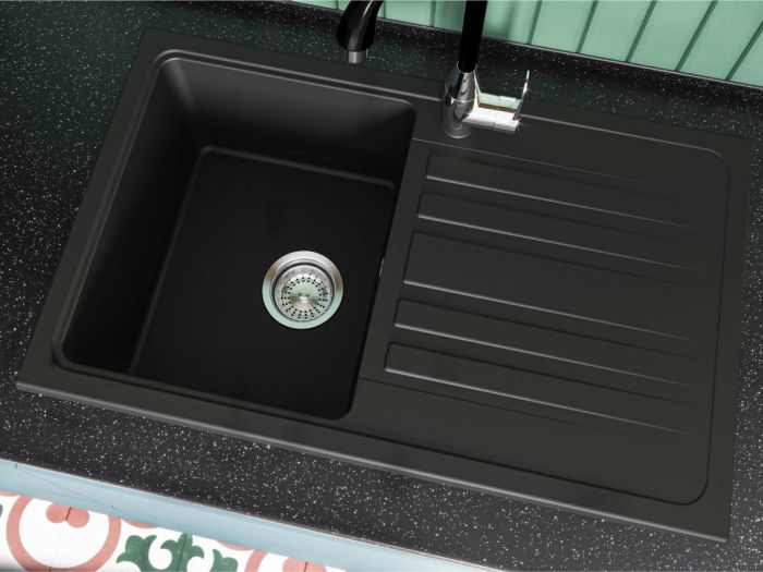 Кухонна мийка Miraggio VERSAL чорна